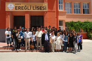 İtalyan öğrenciler Ereğli'de