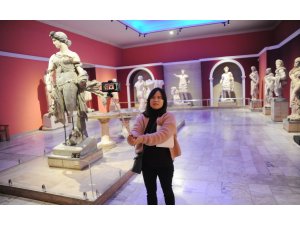 Antalya Müzesi'nde "Müzede Selfie Günü" etkinliği yapıldı