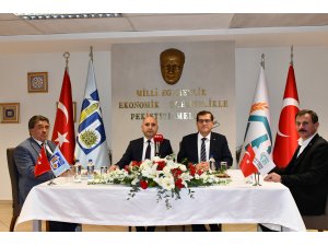 Kayseri ile Çorum'un ticaret borsaları kardeş oldu