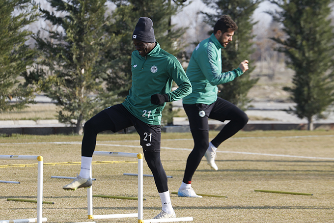 Konyaspor, MKE Ankaragücü maçına odaklandı