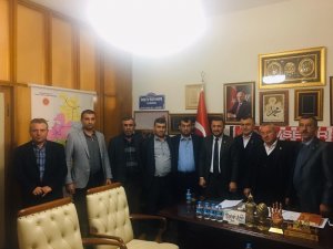 Nevşehir Ziraat Odası Başkanları, Açıkgöz’ü ziyaret etti