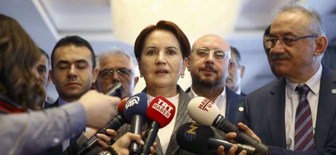 İYİ Parti Genel Başkanı Akşener: Güçlendirilmiş parlamenter sistem Türkiye'ye nefes aldırır