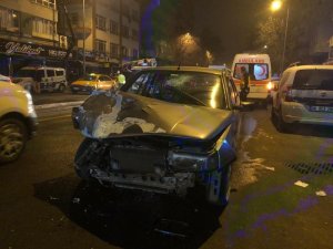 Kar yağışı ve gizli buzlanma kazayı getirdi: 4 yaralı