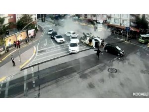 Mobese kameralarına yansıyan kazalar, ’bu kadar da olmaz’ dedirtti