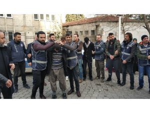 Samsun’daki vahşetin şüphelisi 12 Iraklı adliyede