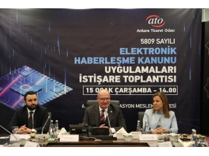 ATO telekomünikasyon sektörünün sorununa çözüm arayışını sürdürüyor