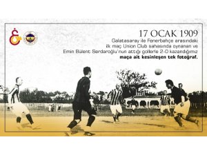 Galatasaray, Fenerbahçe ile ilk oynadıkları derbiyi paylaştı