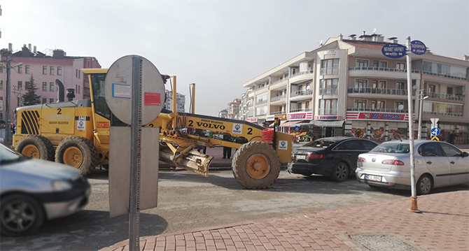 Konya merkezde trafik kazası