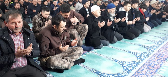 Şehit özel harekat polisi Bilgin için mevlit okutuldu