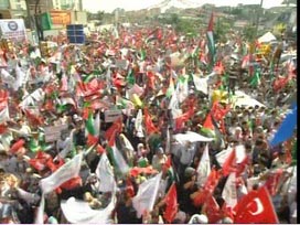 Başkent'te İsrail'e lanet yağdı