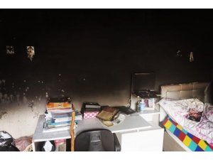 Van’da ev yangını