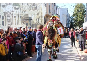 İzmir'de Efes Deve Güreşleri öncesi en süslü deve seçildi