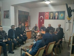 Şaphane AK Parti’de geniş katılımlı toplantı