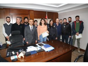 İskenderun’da başarılı polisler ödüllendirildi