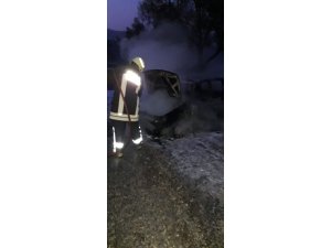 Seyir halindeyken yanmaya başladı