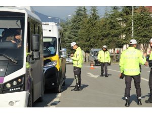 Ordu’da trafik kurallarına uymayan sürücülere ceza yağdı