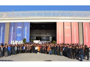 AYTO’nun 436 üyesi Gıda ve İçecek Fuarı’nı ziyaret etti