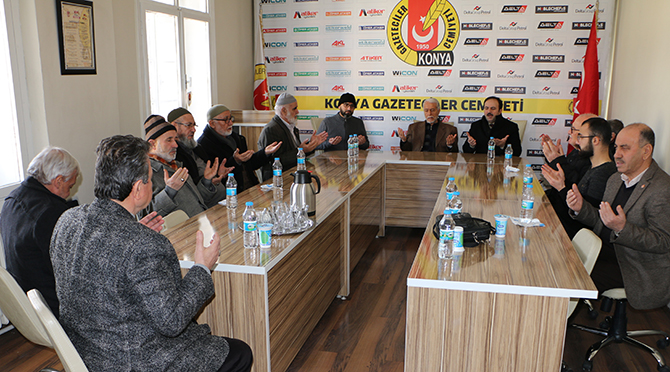 Konya’da şehitler için Kur'an-ı Kerim okundu