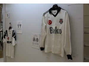 Beşiktaş’lı futbolcuların 1903’ten bu yana giydiği formalar bu sergide görücüye çıktı