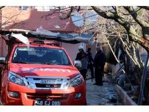 Kazan dairesindeki yangın korkuttu