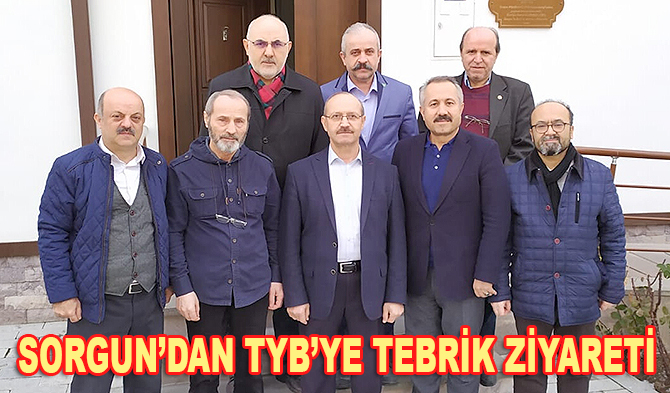 Ahmet Sorgun’dan Türkiye Yazarlar Birliği’ne tebrik ziyareti
