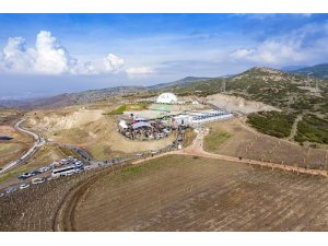 Harmandalı biyogaz tesisi ziyarete açıldı