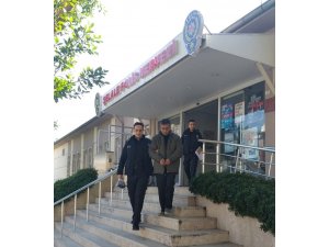 İş yerine bahçe kapısından giren hırsız yakalandı
