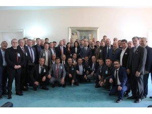 Biga muhtarları,ve İskenderoğlu’nun misafiri oldu