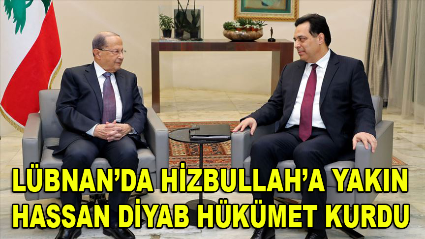 Lübnan’da Hizbullah’a yakın Hassan Diyab başbakanlığında yeni hükümet kuruldu