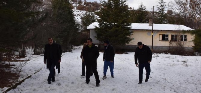 Kızılcahamam'da okulu "izci kampı"yapımı için incelediler