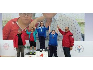 Özel sporcular Türkiye Şampiyonası’na katılmaya hak kazandı