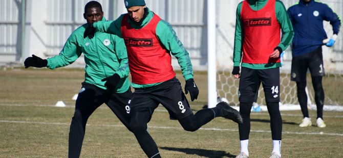 Konyaspor'da Galatasaray maçı hazırlıkları