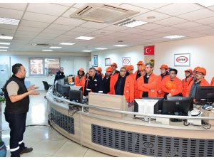 Yarıyıl tatilindeki öğretmenler Erdemir’i gezdi