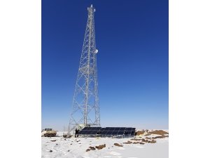 Türk Telekom’dan Ağrı’ya güneş enerjili baz istasyonu