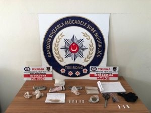 Tekirdağ’da uyuşturucu operasyonları