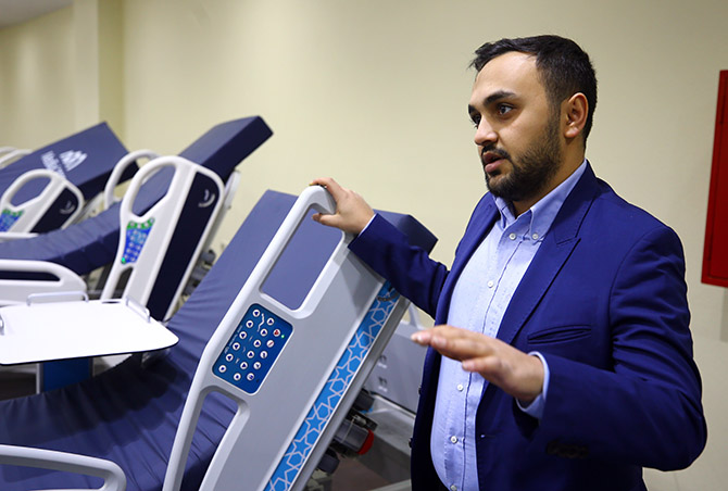 Konya'dan 67 ülkeye hasta yatağı ihraç ediliyor