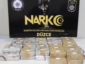 26 kilo eroini Düzce’den geçiremediler