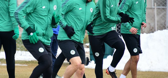 Konyaspor'da Galatasaray maçı hazırlıkları
