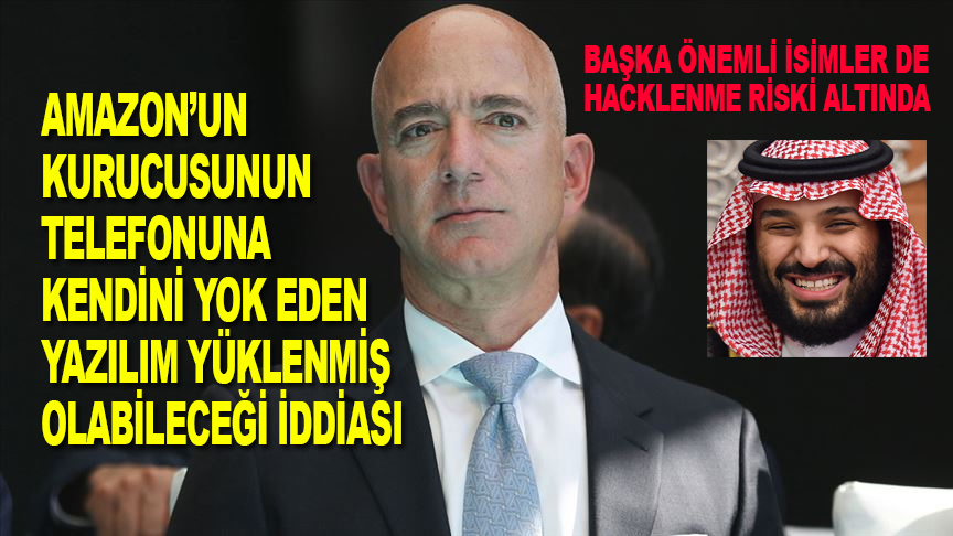Amazon'un kurucusunun telefonuna kendini yok eden yazılım yüklenmiş olabileceği iddiası