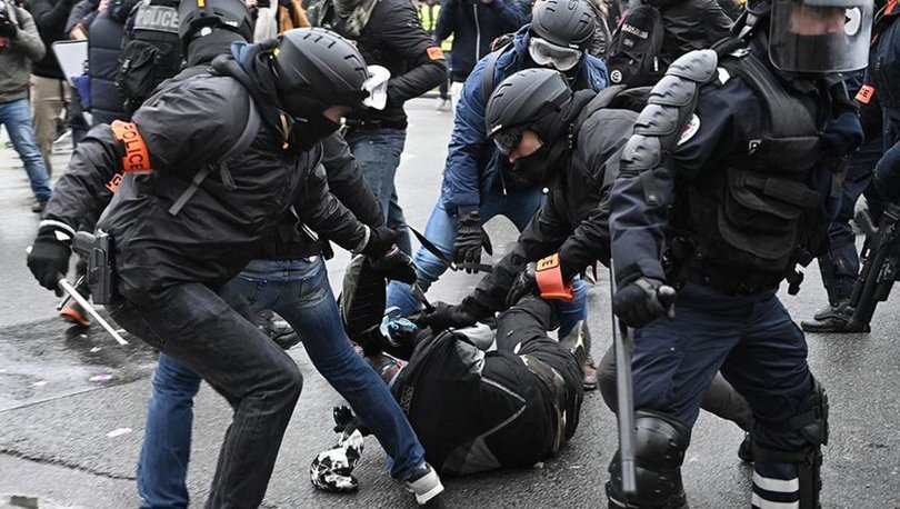 Fransız bakan gösterilerdeki polis şiddetini inkar etti