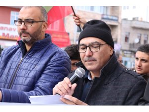 Nevşehir'de, Şeyh Sabri'nin Harem-i Şerif'ten uzaklaştırılmasına tepki