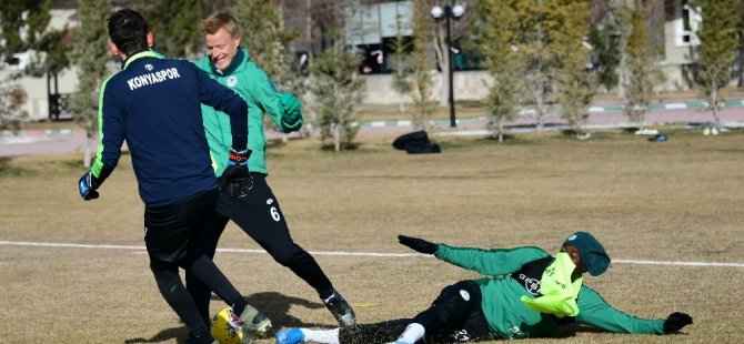 Konyaspor taktik çalıştı