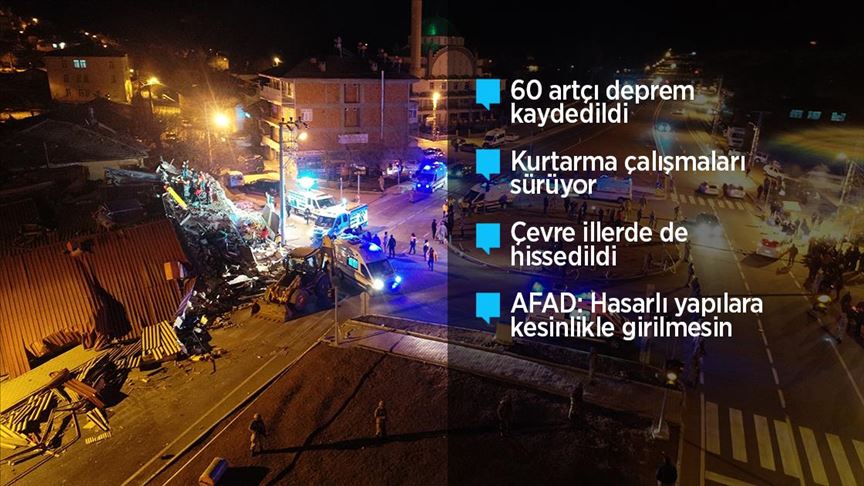 Elazığ'da ölü ve yaralı sayısı artıyor: 15 kişi öldü çok sayıda yaralı var