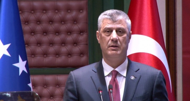Kosova Cumhurbaşkanı Thaçi: "Kosova, Türkiye ve halkının yanındadır"