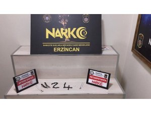 Erzincan’da uyuşturucu operasyonunda 1 kişi tutuklandı