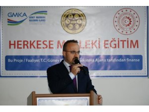 Bülent Turan, Makine Teknoloji Atölyesi açılışını yaptı