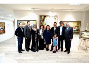 Köln'de "Kazakistan Sanatında Kadınlar" sergisi açıldı