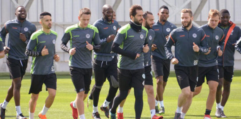 Galatasaray, Konyaspor maçı hazırlıklarını tamamladı