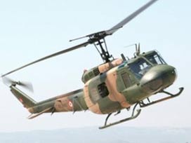 Askeri helikopter düştü: 2 asker şehit