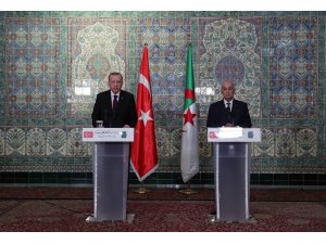 Erdoğan ve Tebbun’dan ortak basın toplantısı